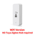 Tuya WiFi Temperature and Humidity Sensor With External Probe Sensor APP Remote Control WorkWith SmartLife Yandex Alexa