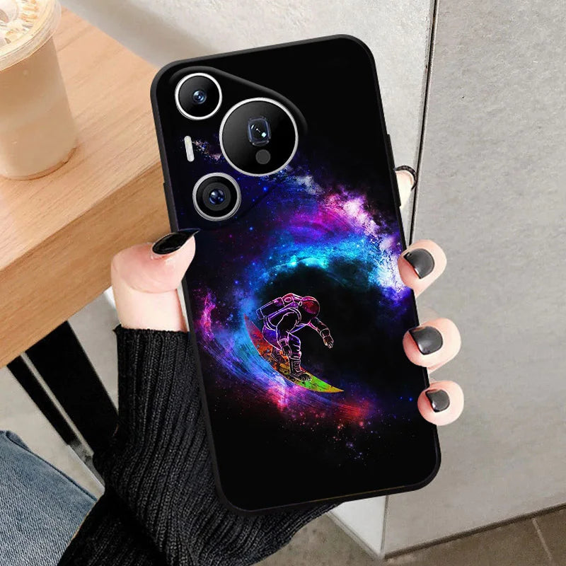 For HUAWEI Pura 70 Ultra Case Cool Lion TPU Back Cover For HUAWEI Pura 70 Pro Plus Soft Silicone Phone Case Pura70 Funda Coque