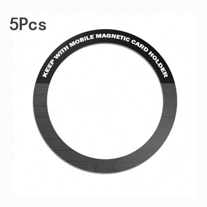 Magnetic Metal Plate Ring Wireless Charger Iron Sheet Sticker Car Phone Holder Compatible With All Phone Magnet Sheet