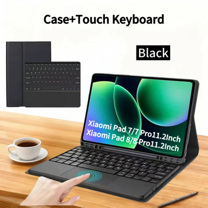 Case for Xiaomi Pad 7 /8 11.2" Bluetooth keyboard case for Xiaomi Pad 7/8 Pro 11.2 " Wireless Bluetooth Removable keyboard Case