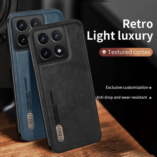 For Xiaomi 14T Back Cover Skin Feel Shockproof Magnetic Phone PU Leather Case Soft Fundas For Xiaomi 14T Pro