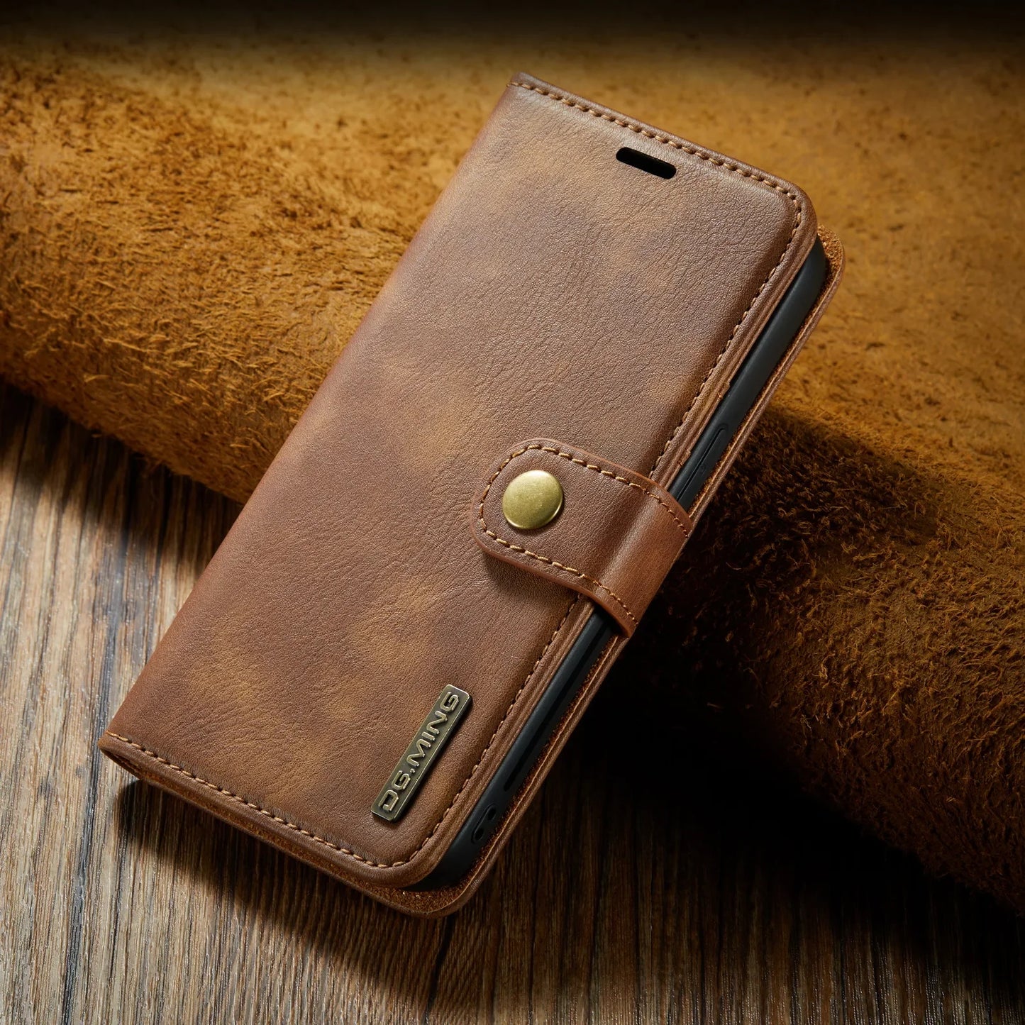 Detachable Magnetic Leather Phone Case for IPhone 16 17 Pro Max 15 12 13 11 14 Plus Air SE 2022 Wallet Card Holder Cover Coque