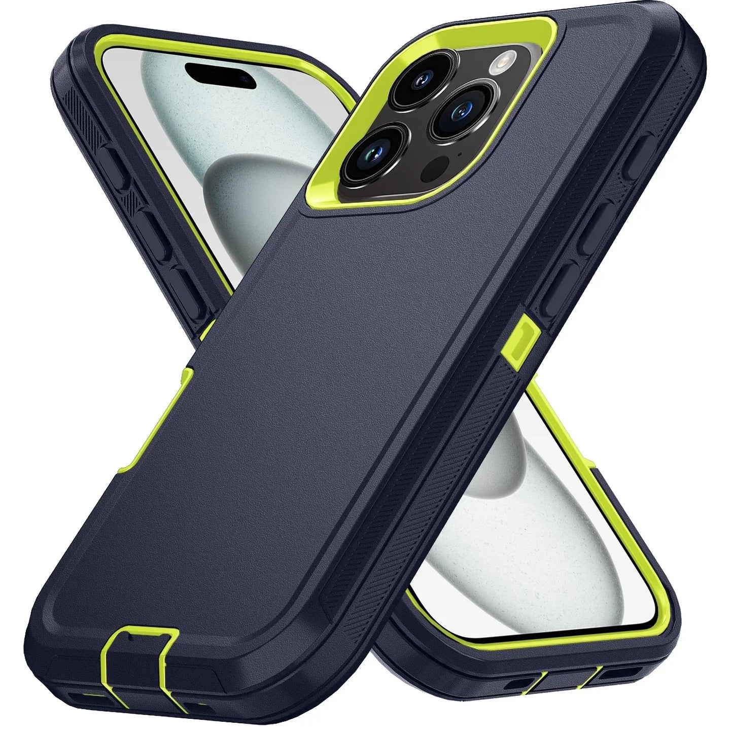 Otter Armor Box Shockproof Defender Phone Case for Iphone 16 11 12 13 14 15 17 Pro Max XSMAX 7 8 16E Hard Back Cover with Clip