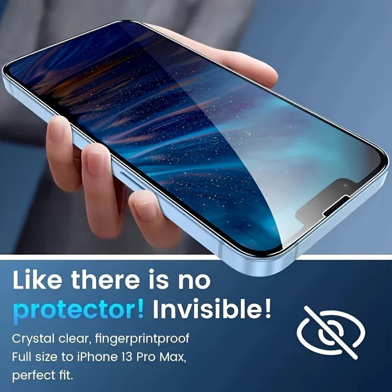 5Pcs Tempered Glass for iPhone 16 15 14 13 12 11 Pro Max Plus 16e Screen Protector For IPhone 17 Pro Max 17Air XR XS Max Glass