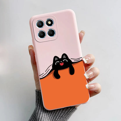 For Honor X6 5G Case VNE-LX1 VNE-LX2 VNE-LX3 Phone Cover Popular Astronaut Soft Funda For Honor X8 TFY-LX1 HonorX8 Bumper Coque