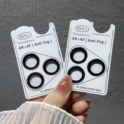 1Pc AR+AF Camera Lens Ring Glass For IPhone 15 16 Pro Max 16pro 15plus Lens Screen Protector Tempered Glass For IPhone 16pro Max