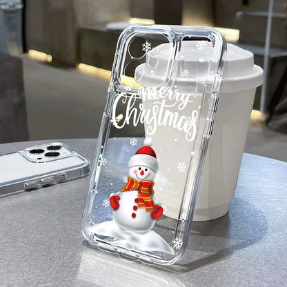 Merry Christmas Tree Santa Claus Phone Case For IPhone 17 Air 16 16E 15 14 Plus 13 12 11 Pro Max Case X XS XR 7 8 Plus Cover