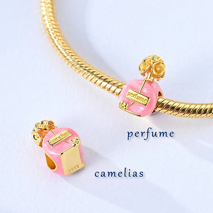 New IN 925 Sterling Silver Charms Beads Headphones Snail Fox Rose Pendant Jewelry Fit Original Bracelet For Women DIY Gift