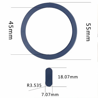 5/10Pcs Universal Metal Plate Ring for Magsafe Magnetic Wireless Charger Iron Sheet Sticker Car Phone Holder for IPhone 13 14 15