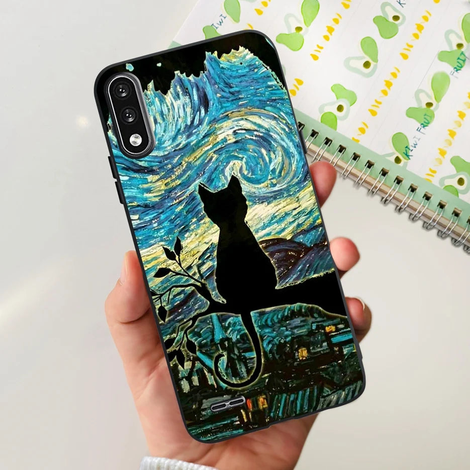 For LG K22 2020 Case LM-K200 New Fashion Painted Cover Shockproof Phone Case For LG K22 K 22 LGK22 Soft Fundas 6.2'' Coque Shell