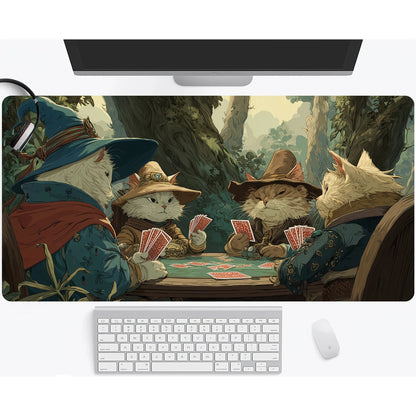 Magic playmat gathering gaming mats Frog Wizard theme anime desk mat Desk accessories 35X60cm mouse mat Raccoon tapete magic mtg
