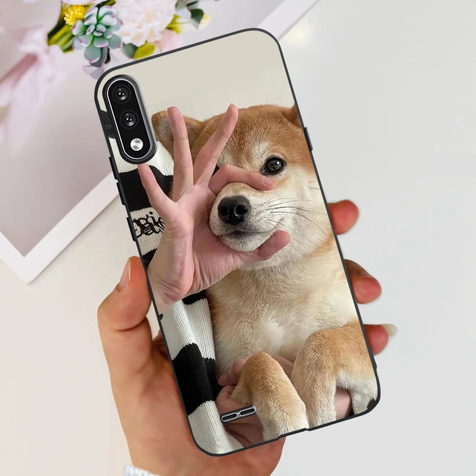 For LG K22 2020 Case LM-K200 New Fashion Painted Cover Shockproof Phone Case For LG K22 K 22 LGK22 Soft Fundas 6.2'' Coque Shell