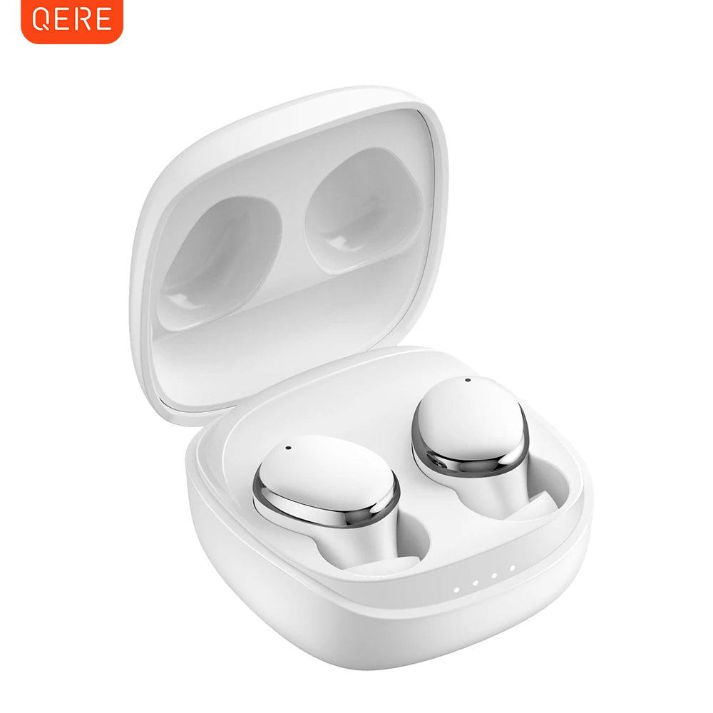 Wireless Headphones,QERE E30,NEW TWS Bluetooth 5.3,HD Microphone,HIFI Earphones,13mm Driver,Low Latency gaming waterproof Earbud