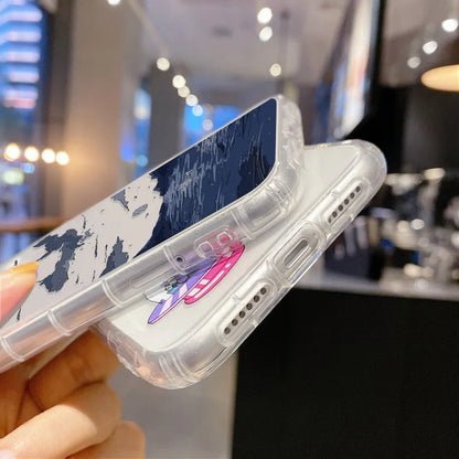 For Samsung S23 S25 Ultra Case Anime Landscape Phone Case For Samsung Galaxy S24 S22 Ultra S20 S21 FE S23Ultra S 23 Plus Covers