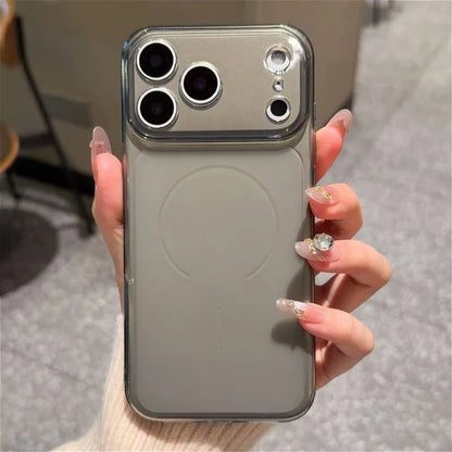 Luxury Ultra Slim Translucent Soft Silicone Phone Case For IPhone 17 Air 16 15 14 13 12 Pro Max 11 Lens Protection Matte Cover