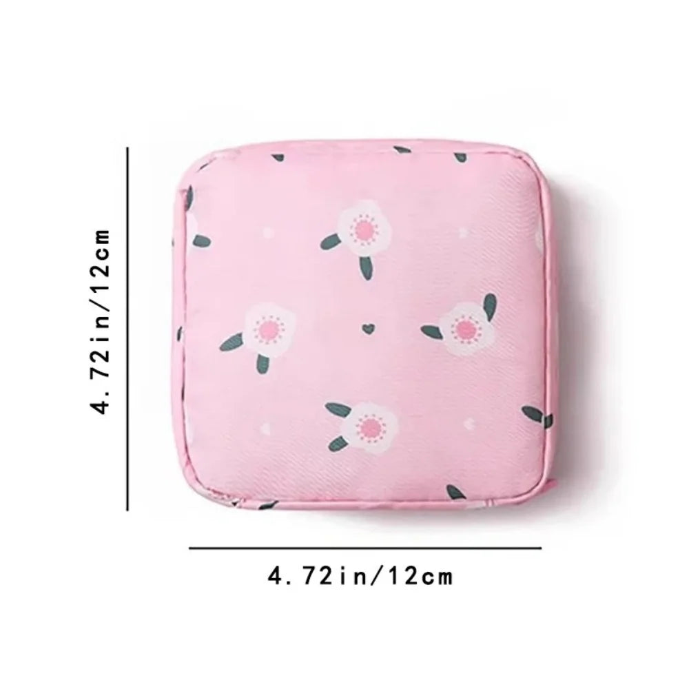 Waterproof, Large Capacity, Cute Storage Bag, Portable, Suitable for Storing Cosmetics, Earphones, Data Cables, Sanitary