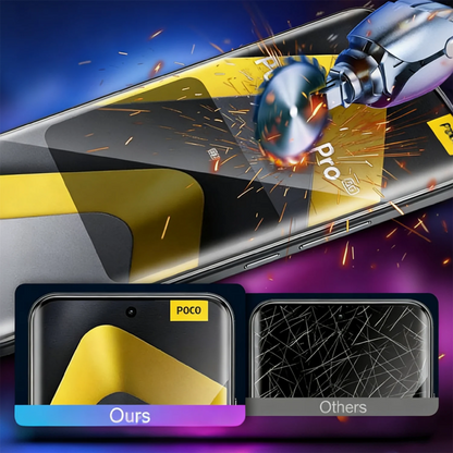 For Poco M8 Tempered Glass Screen Protector 6.77inch Full Curved Protective Film