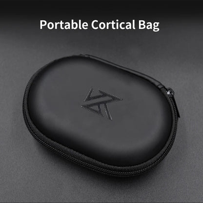 1-10Pcs Earphones Case PU Leather Storage Bag Headphones Portable Storage Box For KZ EDX Pro AS16 Pro Castor ZAR ZS10 Headset ﻿