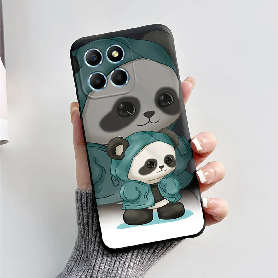 For Honor X6 5G Case VNE-LX1 VNE-LX2 VNE-LX3 Phone Cover Popular Astronaut Soft Funda For Honor X8 TFY-LX1 HonorX8 Bumper Coque