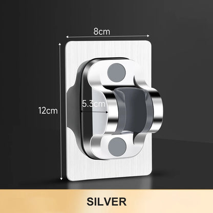Universal Showerhead Holder Bracket Wall Mounted Punch Free Household Adjustable Shower Self Adhesive Bathroom Accessories