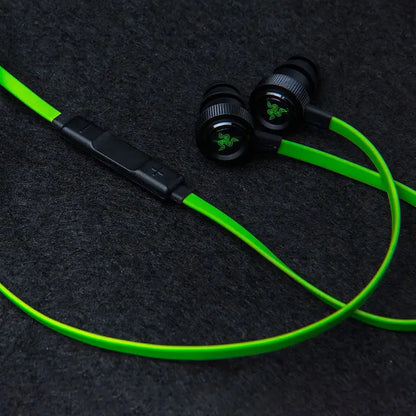 Razer HAMMERHEAD PRO V2 Headphones 3.5mm Wired Portable Stereo Music Bass In-Ear Sports Earphones with Mic Handsfree Call Phone