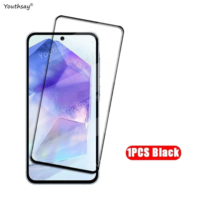 4-1Pcs Glass For Poco F7 Tempered Glass For Xiaomi Poco F7 Screen Protector Protective Phone Film Poco F7