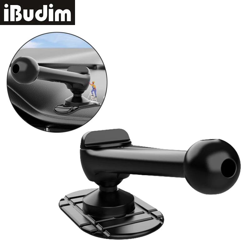 Car Cell Phone Holder Base 17mm Ball Head Base for Car Dashboard Phone Mount 360° Rotation  Car Phone Bracket Accessories