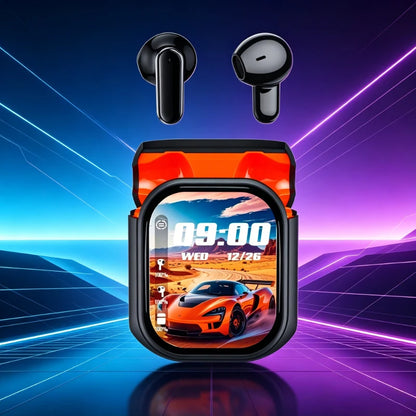 2026 New Ne200 Country 134  Translate Full Color Touch Screen TWS Earbuds - ANC Noise Cancelling Wireless Headphones