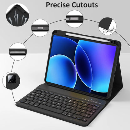 Case for Xiaomi Pad 7 /8 11.2" Bluetooth keyboard case for Xiaomi Pad 7/8 Pro 11.2 " Wireless Bluetooth Removable keyboard Case