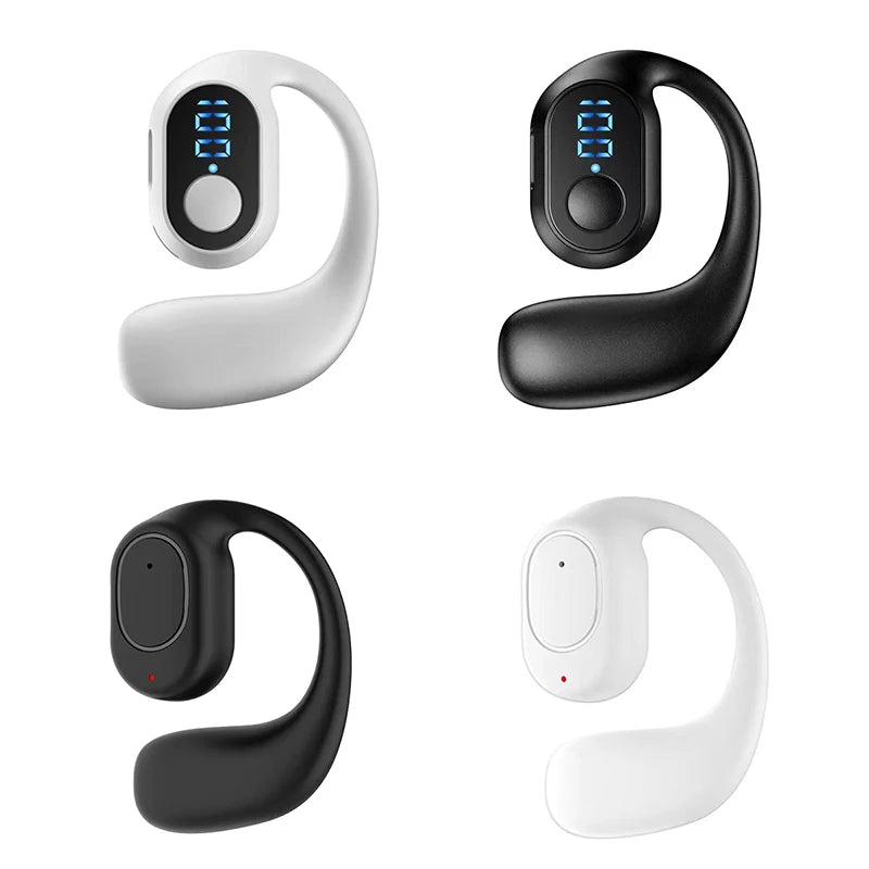 For Smart Phones Wireless Bluetooth Earphones Air Conduction OWS Headphone HiFi Ear-Hook Music Sports Noise Cancel Headset