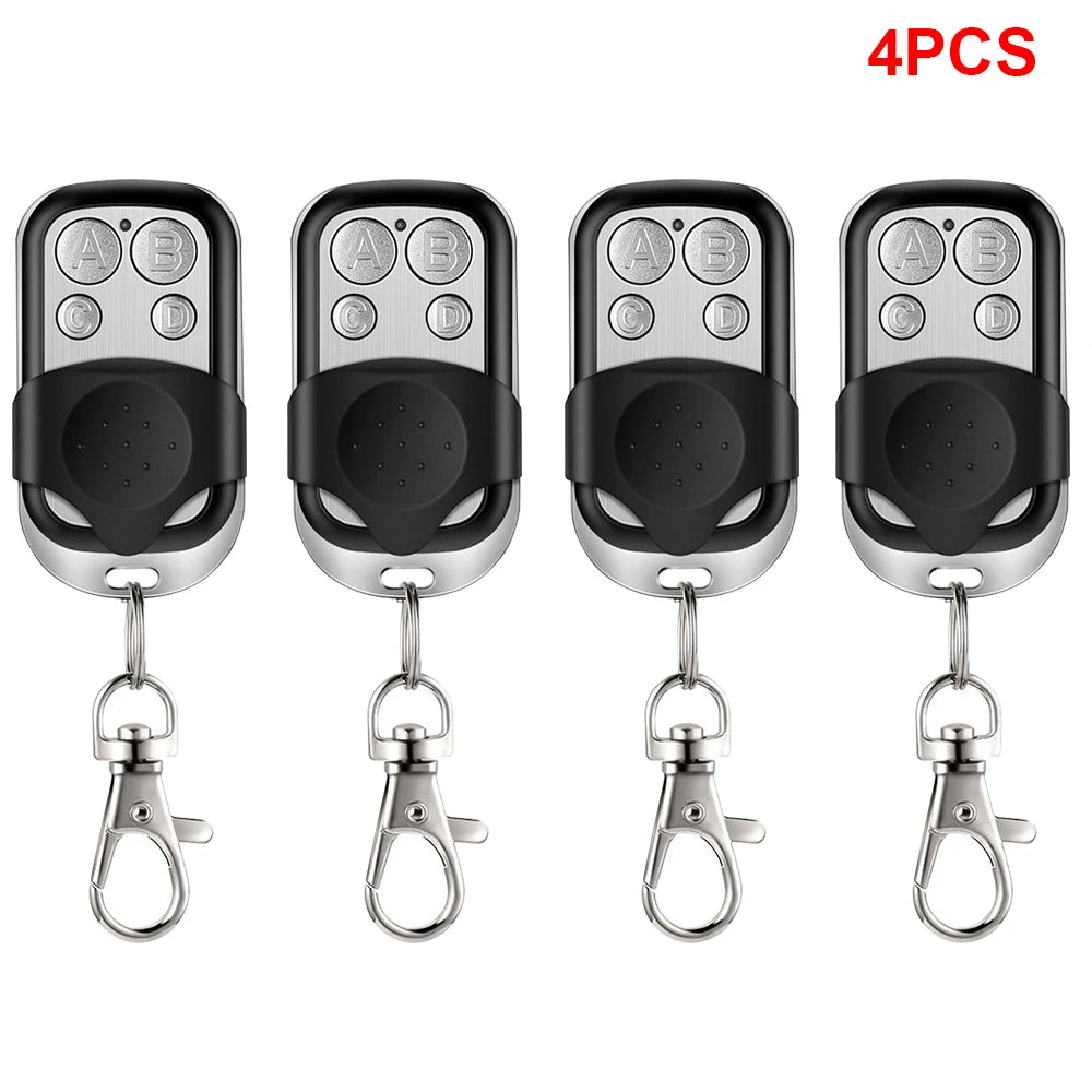 433MHz Remote Control 4CH Car Key Garage Door Gate Opener Duplicator Universal Copy Garage Door Car CAME RemotesC
