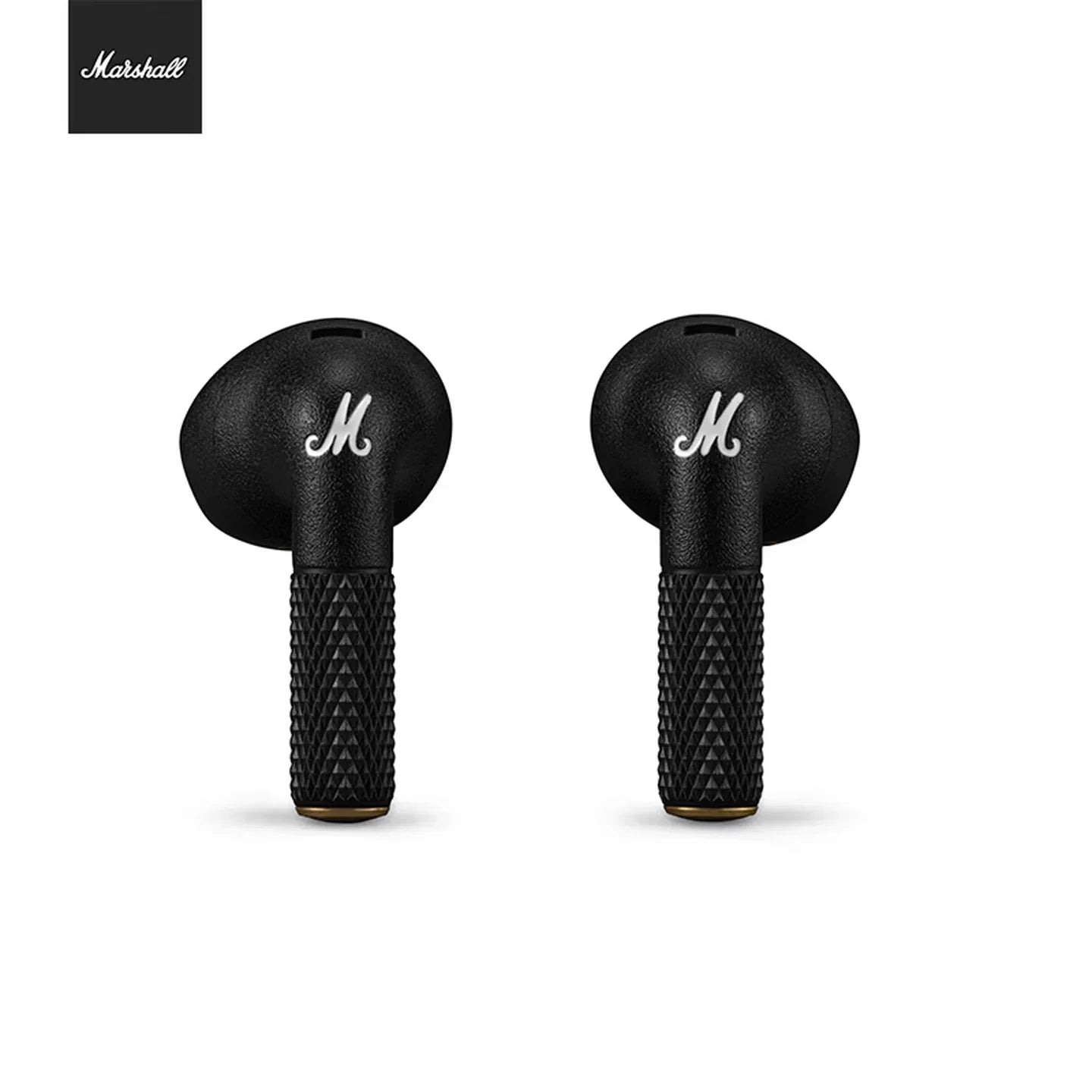 Original Marshall MINOR III TWS Bluetooth Earphones Active Noise Reduction True Wireless Long Range Outdoor Festival Gift Black