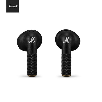 Original Marshall MINOR III TWS Bluetooth Earphones Active Noise Reduction True Wireless Long Range Outdoor Festival Gift Black