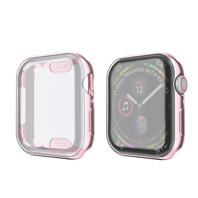 Screen Protector Case For Apple Watch Ultar 2 49mm Full TPU bumper Cover iwatch series 9 8 7 6 SE 45mm 41mm 44mm 40mm 42mm 38mm