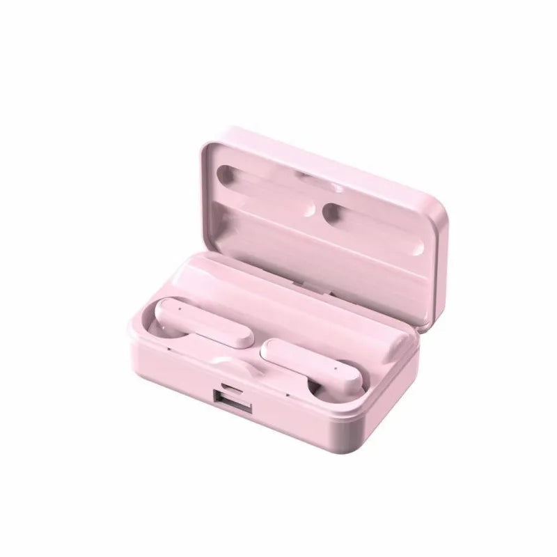 S20 Bluetooth Earphone Headphones Mirror Wireless Stereo Headset  with Digital DisplayTouch Control Sports Earbuds for Gaming