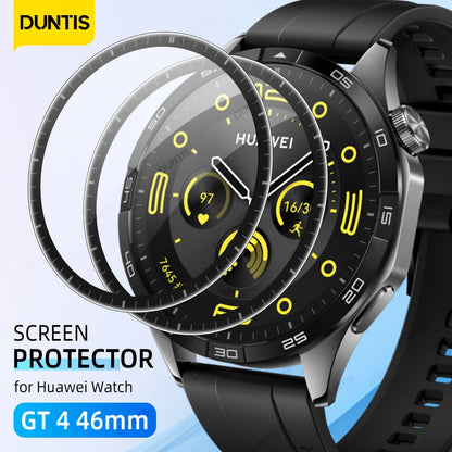 Screen Protector for Huawei Watch GT 4 GT4 46mm 3D Curved Screen Protector Ultra-HD Full Coverage Protective Film Accessories