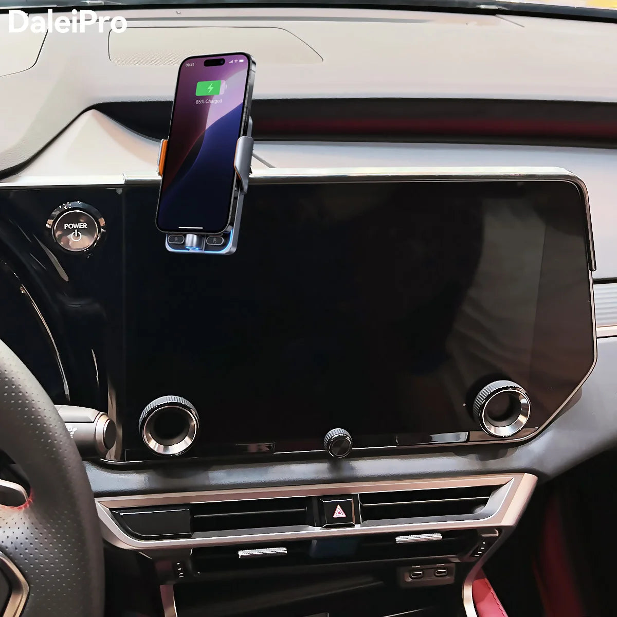 For Lexus RX rx350h rx500h 2023 2024 2025 2026 Car Phone Holder Screen Fixed Clip Wireless Charger Phone Mount Qi Phone Charger