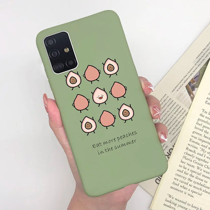 For Samsung Galaxy A51 Case Cover Soft Silicone TPU Bumper Phone Case for Samsung A31 A71 A515 A515F A 71 51 31 Coque Funda Capa