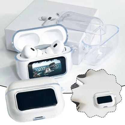 Transparent Silicone Earphone Protective Case For A9pro Anti-fall Shockproof Dustproof Wireless Bluetooth Earphones Case
