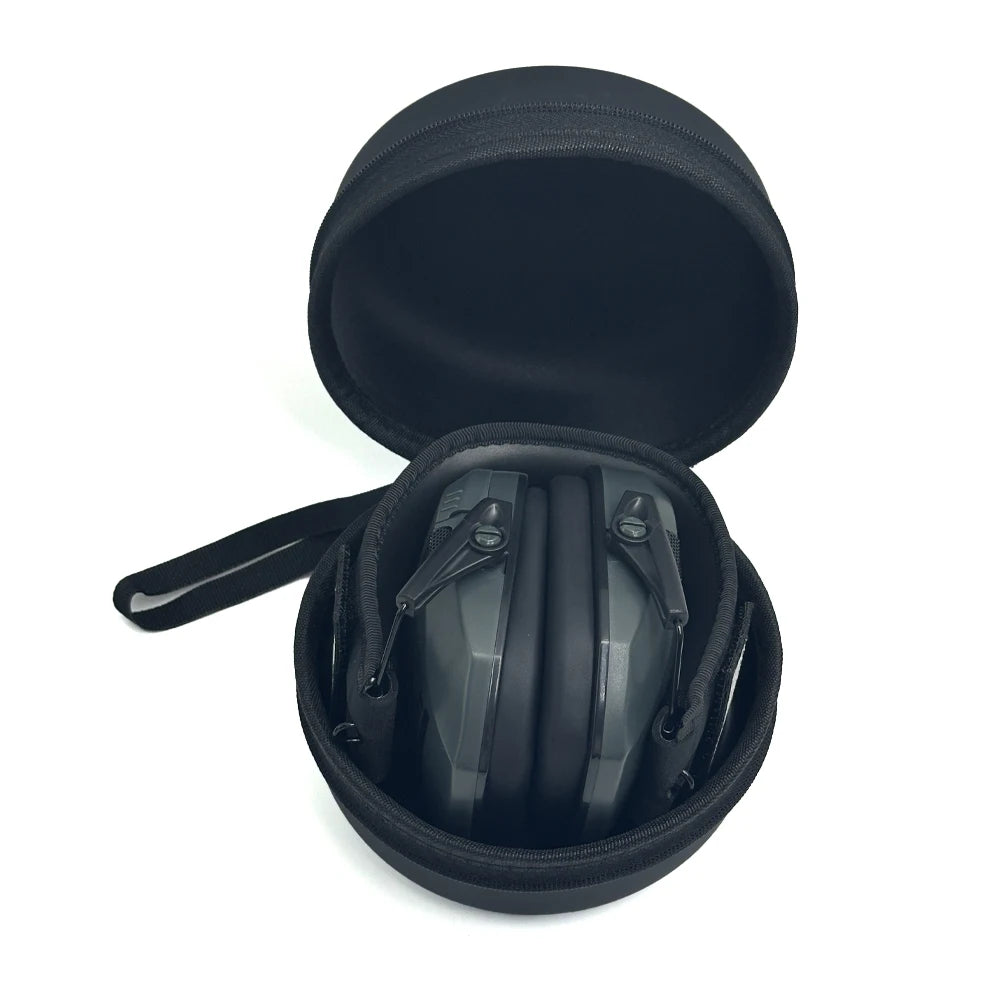 SALE!Earmuffs Active Headphones with Case for Shooting Electronic Hearing protection Headset Noise Reduction hunting headphone