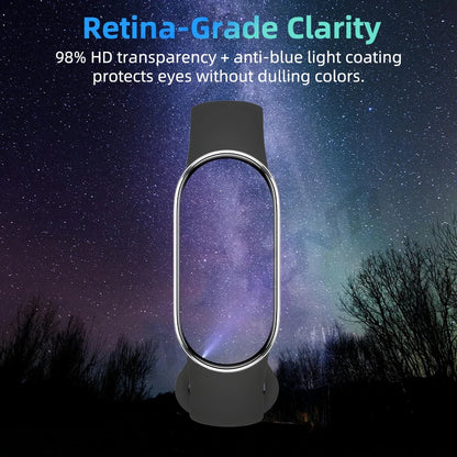 Hydrogel Film for Xiaomi Mi Band 10 Screen Protector Anti-scratch, HD Clear Full Coverage Soft Protective Film Accessories