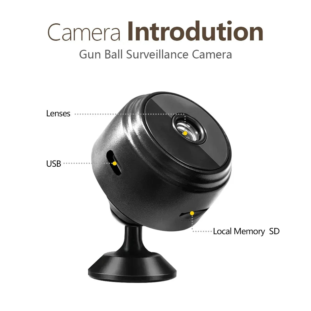 A9 WiFi Mini Camera Wireless Video Recorder Security Protection Camera Smart Home Monitoring Camera For Infants And Pets