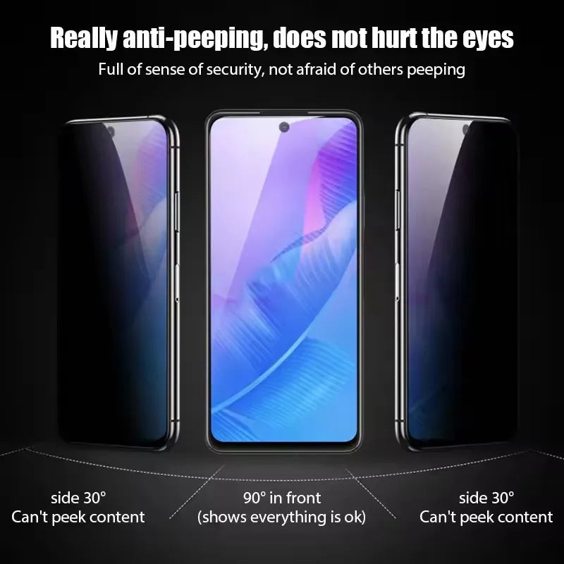 3pcs Privacy Hydrogel Film For Xiaomi POCO X7 M7 X6 Pro X5 X3 X4 GT NFC M4 M5 M6 5G Screen Protector F6 F5 F4 C65