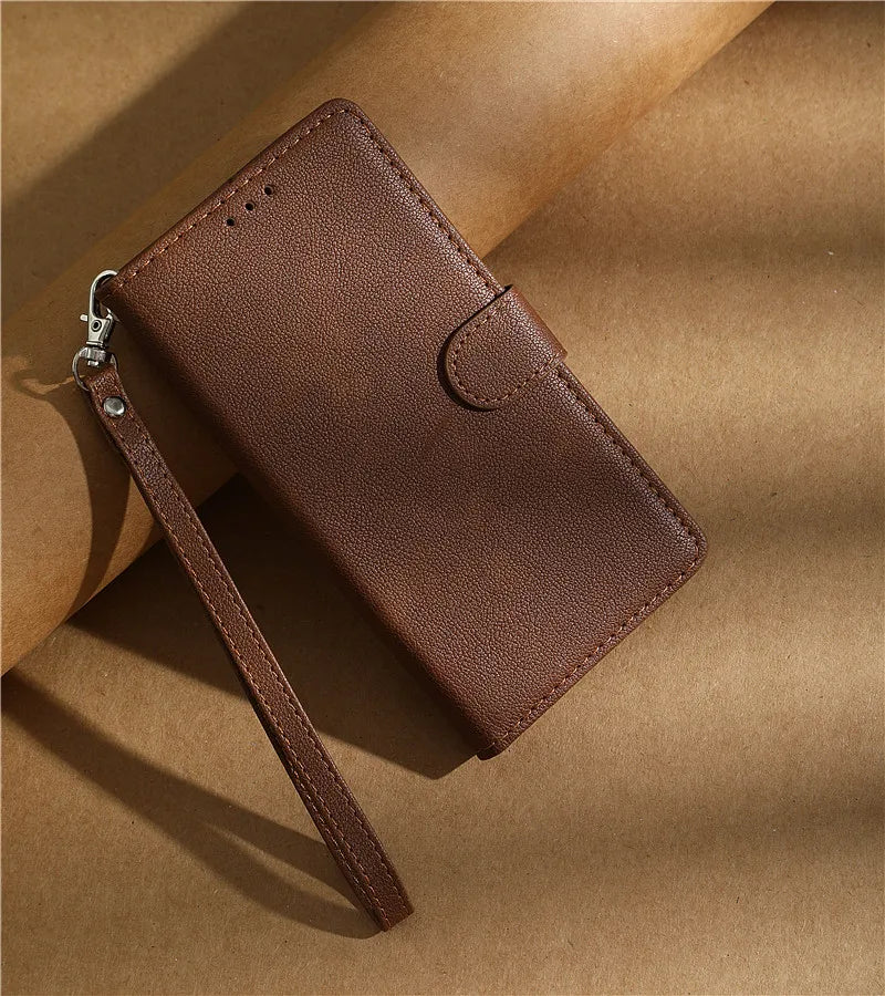 A06 Leather Flip Case For Samsung Galaxy A06 Phone Case Etui Samsung A06 4G 5G global version Galaxy A06 Cover A 06 SamsungA06