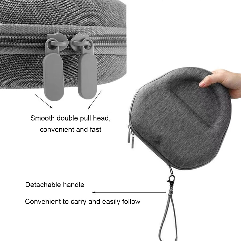 Hard EVA Travel Carrying Case Bluetooth Headset Storage Bag Cover for Airpods max Carrying Wireless Headphone