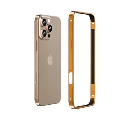 Aluminium Metal Bumper Frame Case For iPhone 17 16 15 14 13 12Pro Max Ultra Thin Luxury Light Alloy Protective Hard Back Bumpers