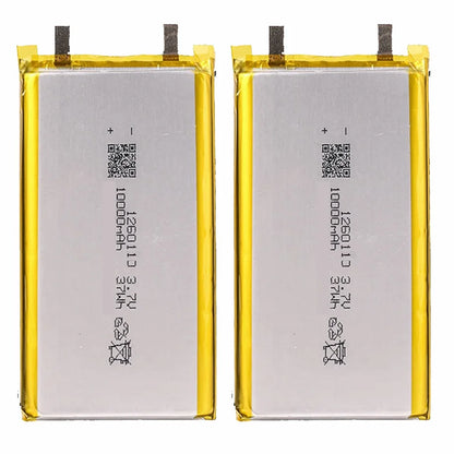 High Qulity 3.7V 10000mAH 1260110 Polymer lithium ion Li-ion Rechargeable battery for TOY POWER BANK GPS Table E-book Batteries