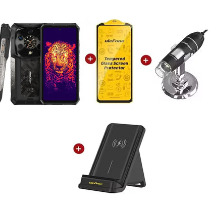 Ulefone Armor 28 Ultra 5G AI Thermal Imaging Rugged Phone 16GB+1TB Smartphone Android 14 AMOLED 6.67" Dimensity 9300+ 120W 5G
