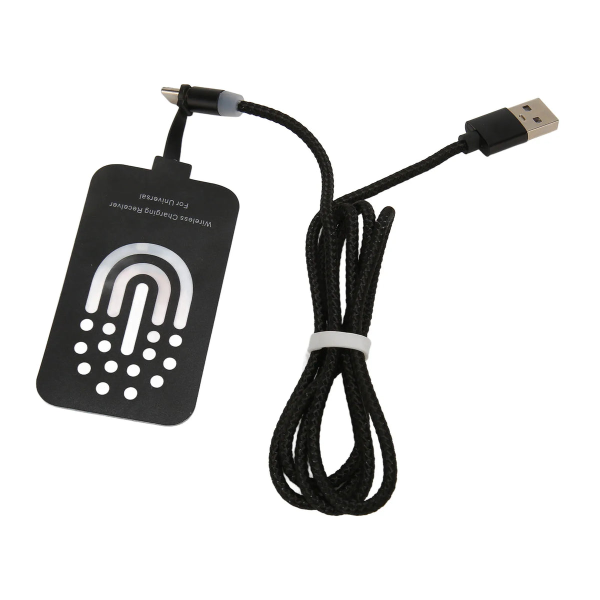 Wireless Charger Receiver 10W Ultra Thin Type C Wireless Charging Patch with Magnetic Charging Cable