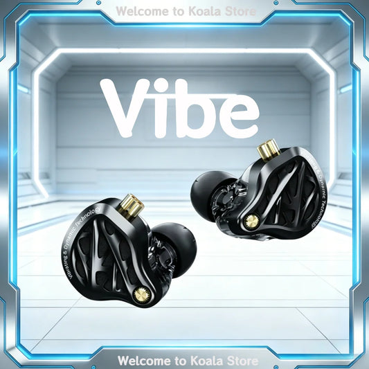 KZ-Vibe X Headphones HIFI Dynamic Wired Headset Ergonomics HM Curve Tuning Customized Headphones Gifts